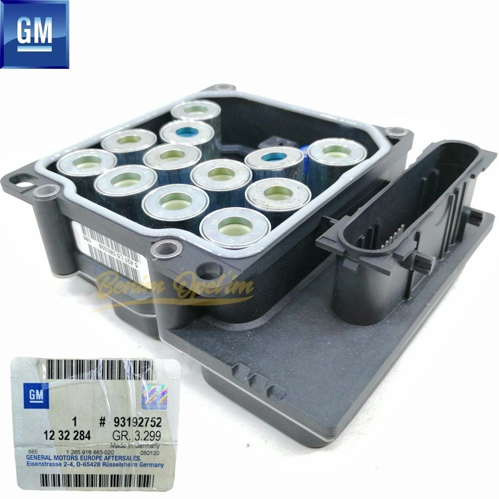 Product Code : 1232284 - Opel Corsa D Brake Abs Control Unit (Abs Brain) GM Genuine 1232284 - 93192752