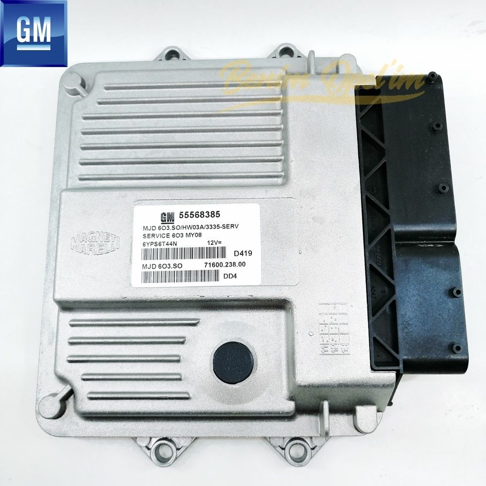 Opel Corsa D Programme Memory Engine Brain 1.3 Diesel GM Genuine 1232296 - 55568385