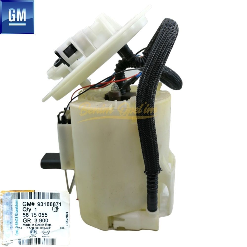 Opel Astra H Complete Fuel Pump 1.3/1.9 Diesel (DX) GM Genuine 5815055 - 93188871