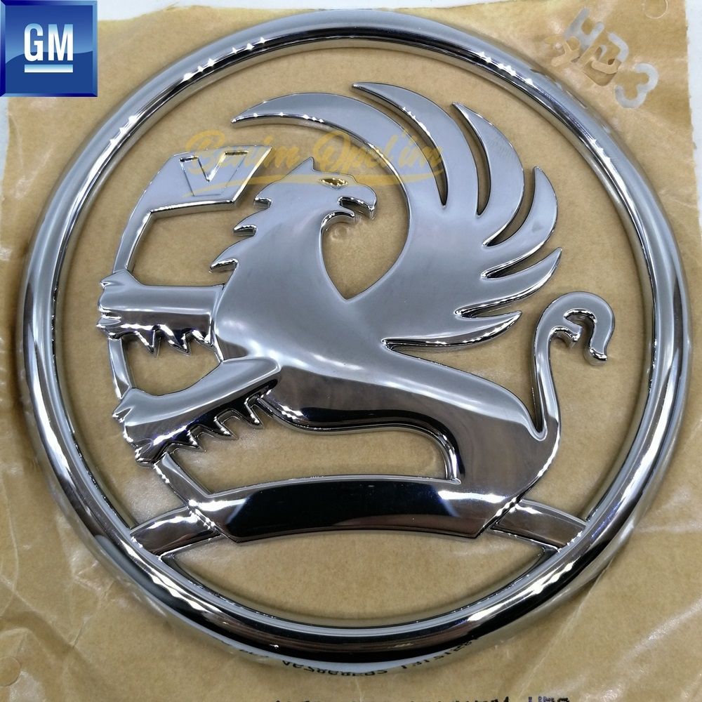 Product Code : 129641 - Opel Astra H Gtc Wauxhall Rear Trunk Emblem Chrome GM Genuine 129641 - 93184051