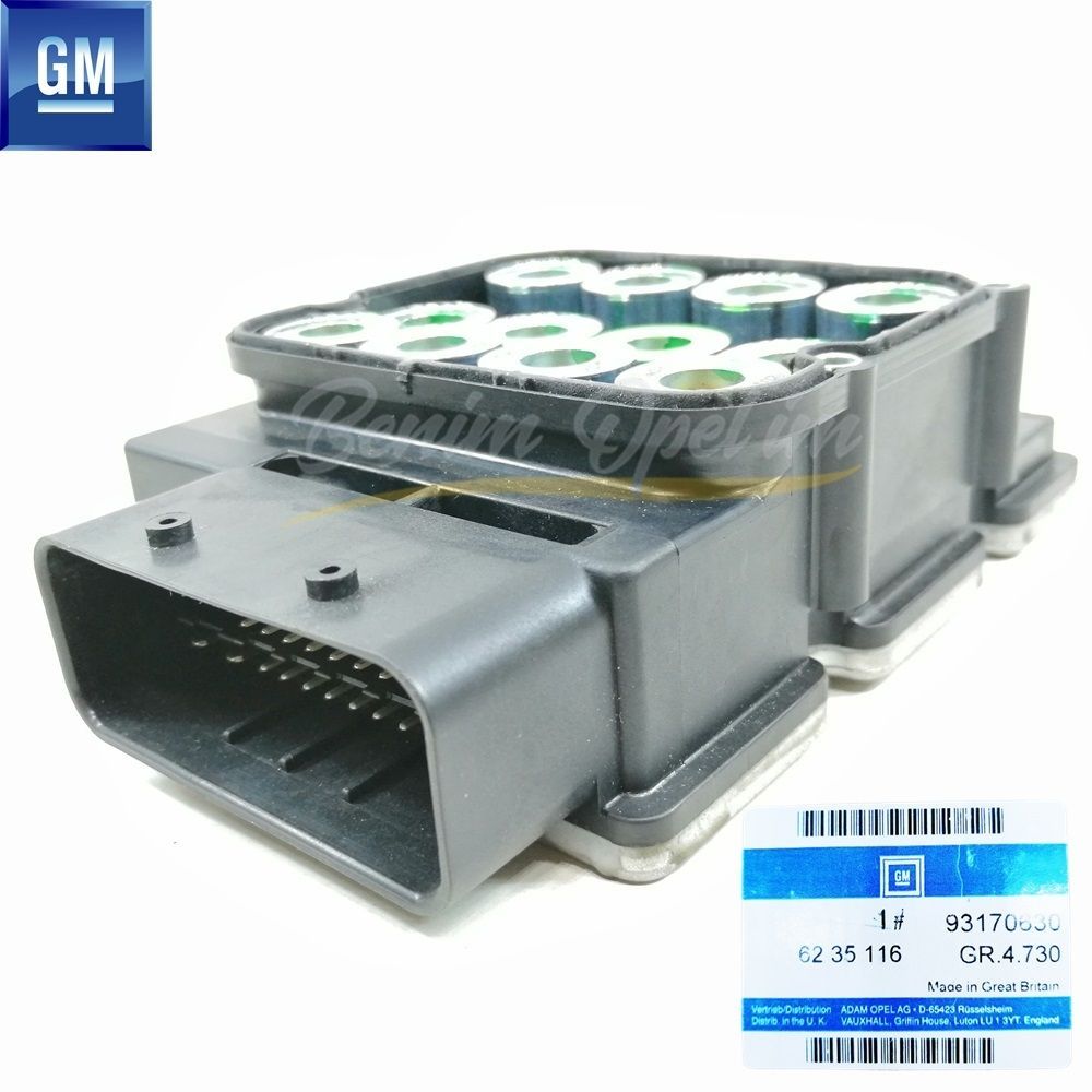 Product Code : 6235116 - Opel Vectra C, Signum Brake Abs Brain (Control Unit) GM Genuine 6235116 - 93170630