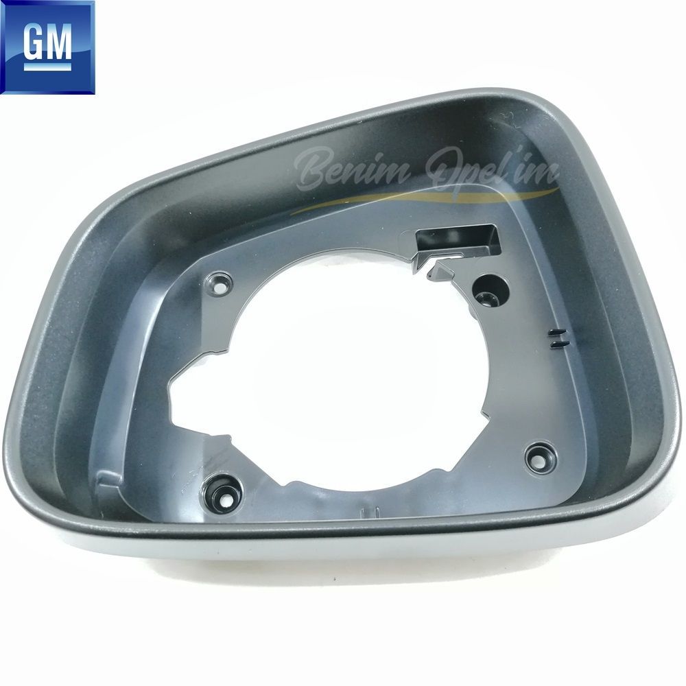 Opel Mokka, Chevrolet Trax Left Outside Rear View Mirror Frame Cover Smoked GM Original 1428665 - 95330559