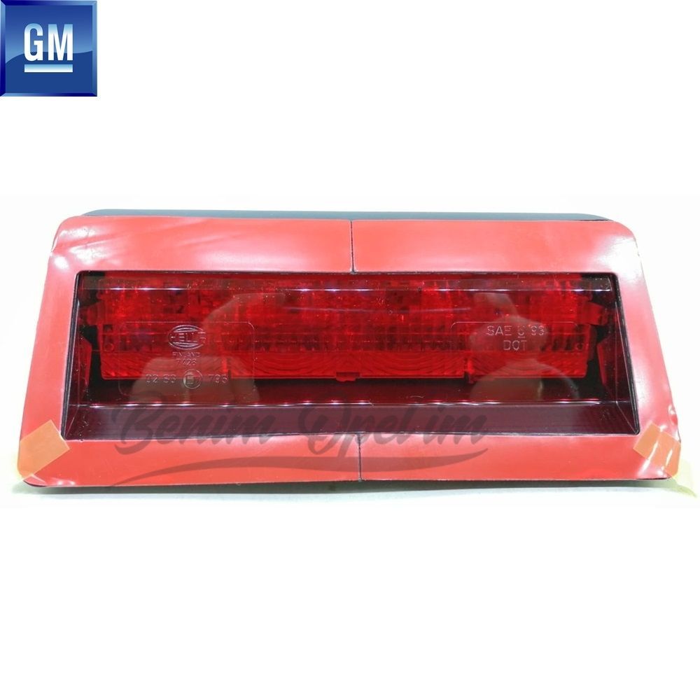 Product Code : 1713420 - Rear Window Third Additional Stop Lamp Red Opel Astra F, Vectra A B, Omega A B, Corsa B, Tigra A, Calibra GM Original 1713420 - 90513225