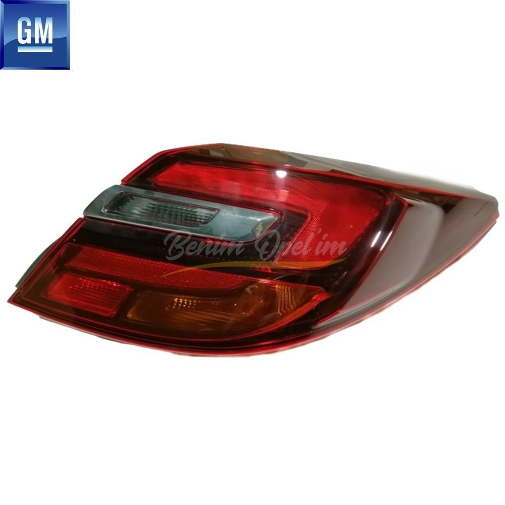 Opel Insignia A Right Rear Exterior Taillight Red Smoked (Damaged) 2013 And After GM Original 39024199K - 1222640