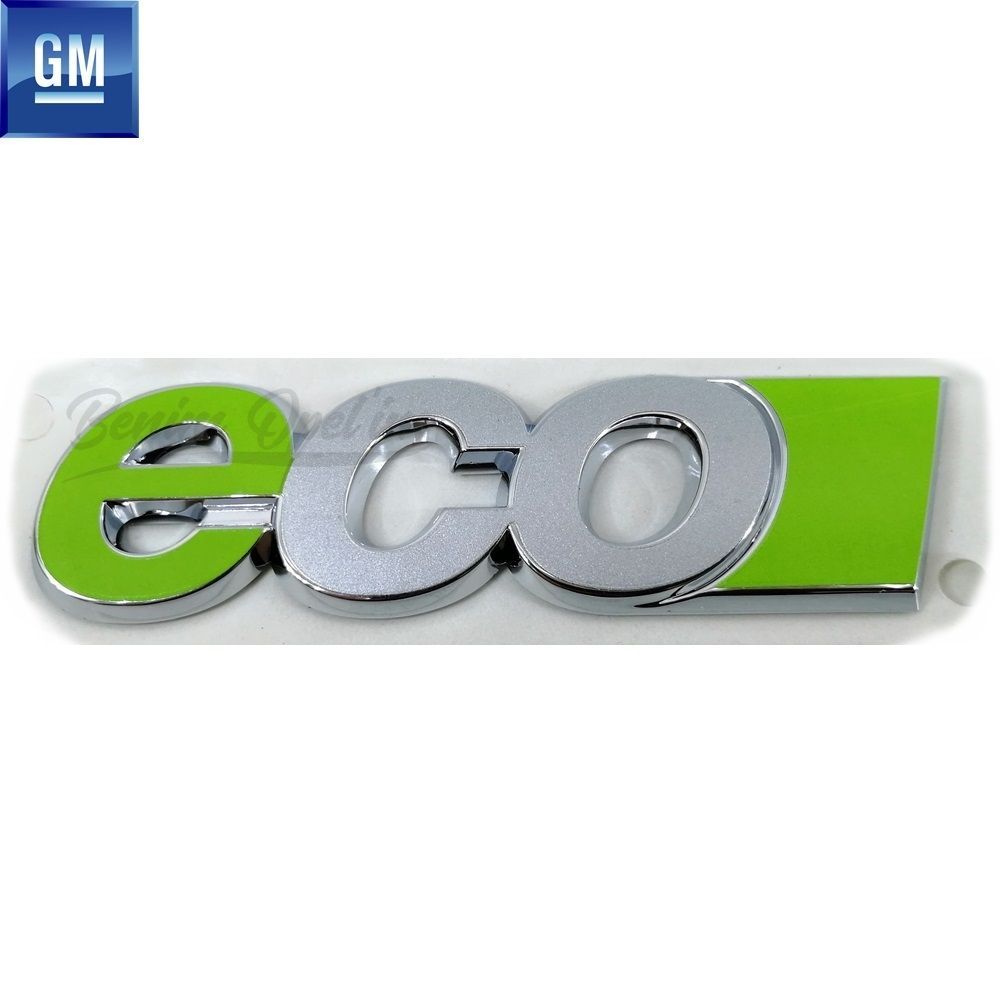 Opel Corsa C Eco Lettering Green Grey GM Genuine 171485 - 93172907