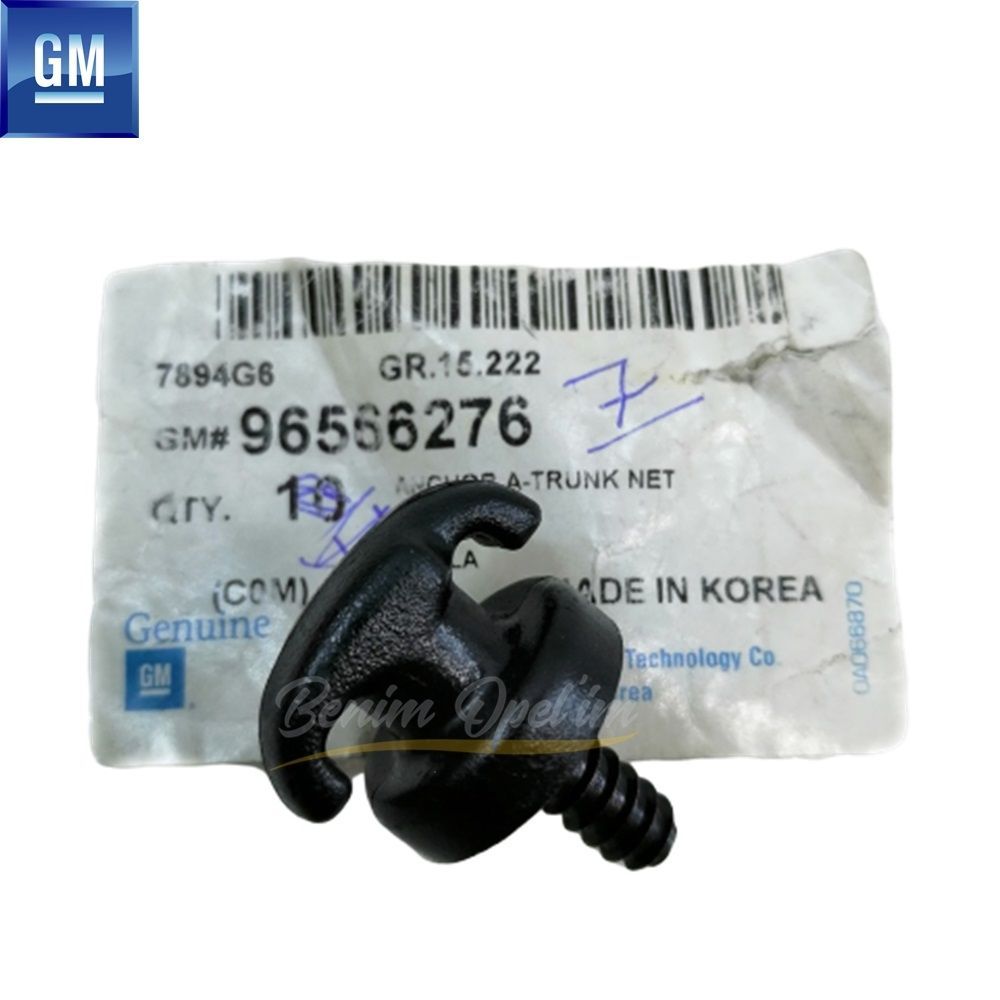 Chevrolet Spark (M100, M200, M300) Rear Panel Retainer Clip GM Genuine 96566276