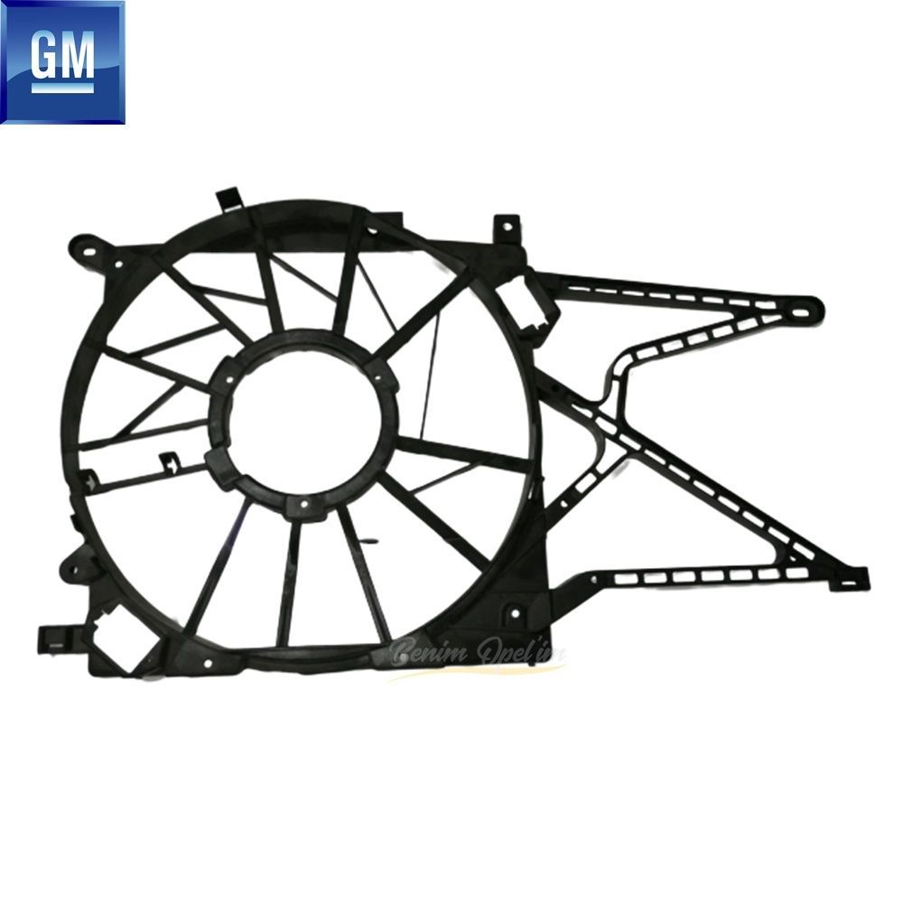 Opel Astra G, Zafira A Air Conditioned Radiator Fan Hood (Pull-Out) 2.0 GM Genuine 1314543 - 90572582