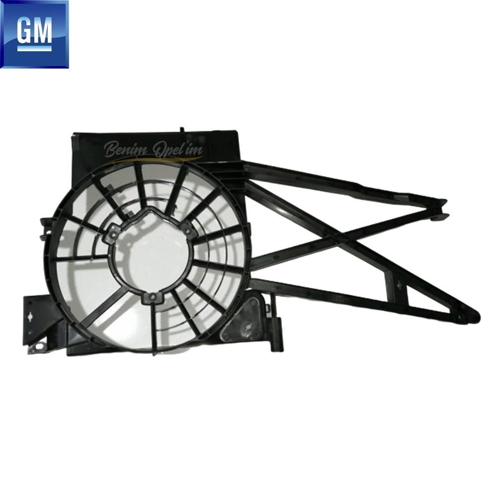 Opel Vectra B Air Conditioner Radiator Fan Hood (Push) 1.6/1.8/2.0/2.2/2.5/2.6 GM Original 1341155 - 52464739