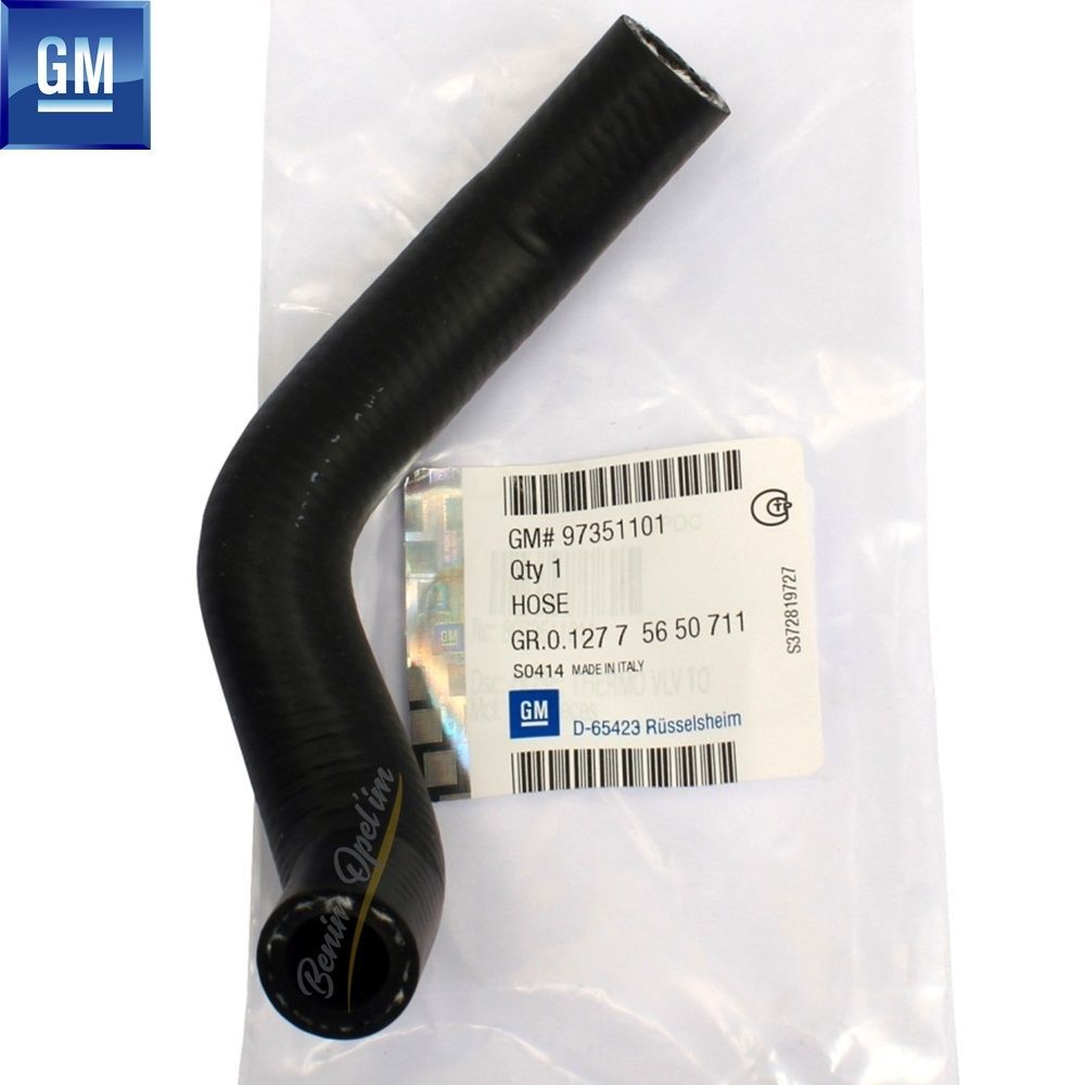 Opel Corsa C, Meriva A Oil Cooler Hose 1.7 Diesel GM Original 97351101 - 5650711