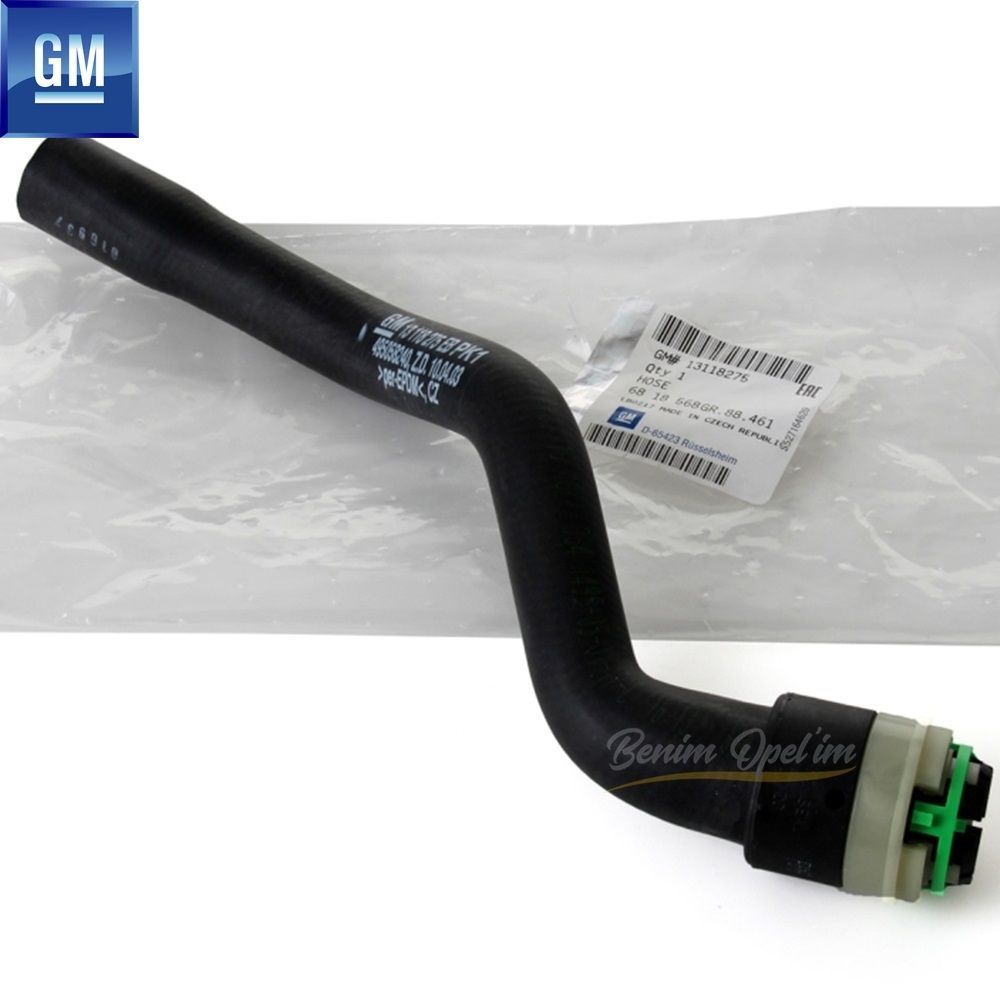 Product Code : 6818568 - Opel Astra H, Zafira B Heating Water Outlet Hose 1.6 (PK1) GM Original 6818568 - 13118275