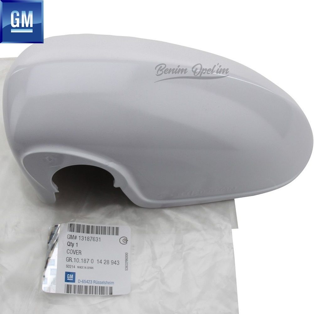 Product Code : 13187631 - Opel Corsa D, Corsa E Left Outside Rear View Mirror Cover Primer GM Original 13187631 - 1428943