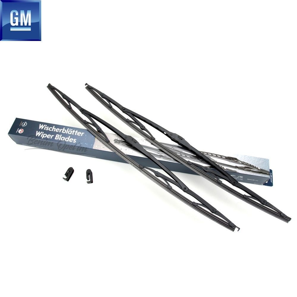 Opel Meriva A Zafira A Long Type Windscreen Wiper Broom Set 600mm GM Original 6272548 - 93195949