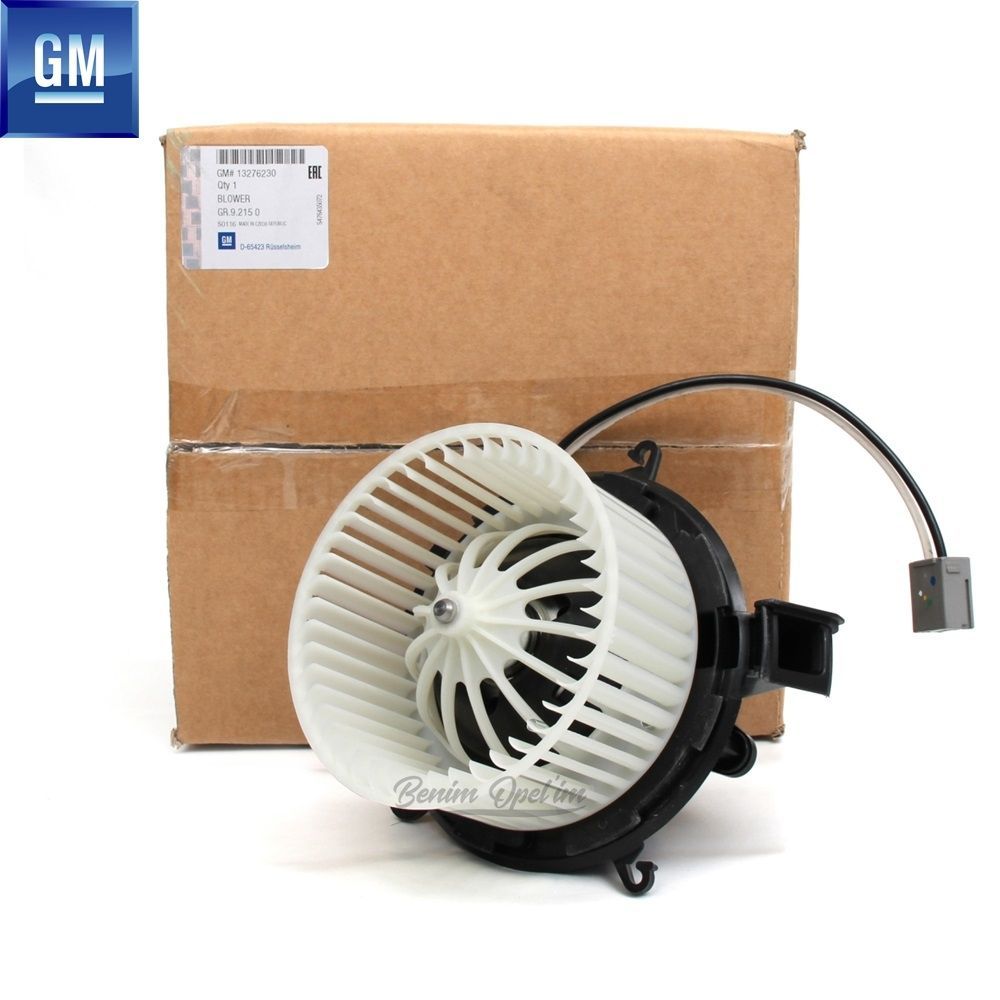 Product Code : 1845105 - Opel Astra J, Zafira C Complete Heater Fan Motor GM Genuine 1845105 - 13276230