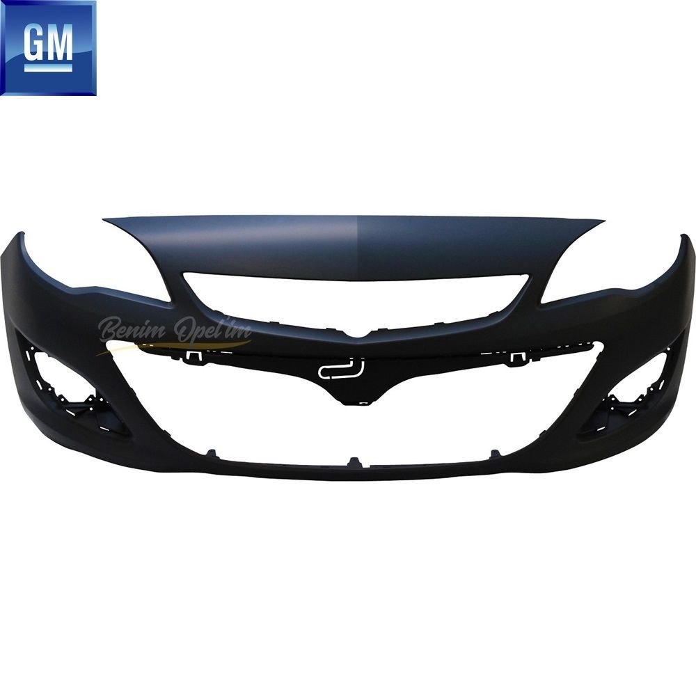 Product Code : 1401032 - Opel Astra J Without Water Sprinkler And Sensor Front Bumper Liner GM Original 1401032 - 13364614