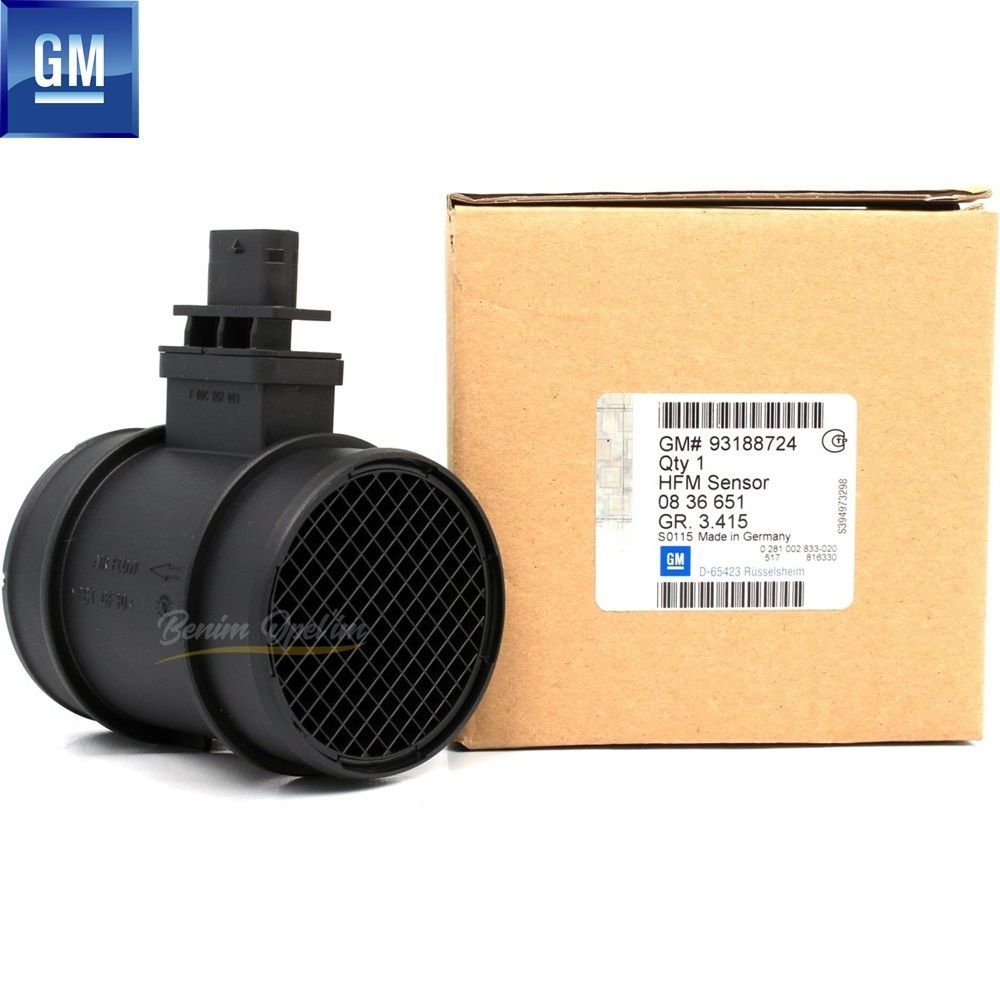 Air Flow Meter 1.7 Diesel Opel Astra H, Zafira B, Corsa D GM Original 55561301 - 93188724