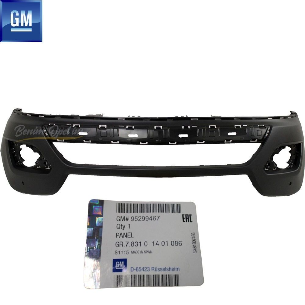 Opel Mokka Cosmo Front Bumper Lower Panel GM Original 95299467 - 1401086