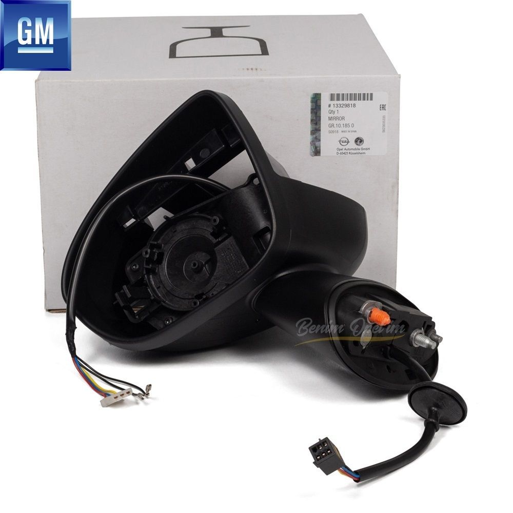 Product Code : 13329818 - Opel Meriva B Electric Left Outside Rear View Mirror Body Smoked Edge GM Original 13329818 - 1428483