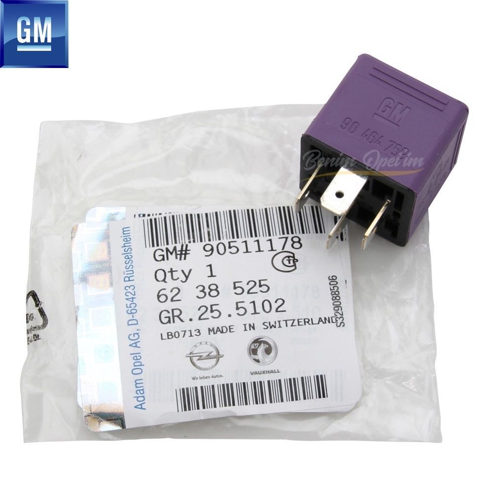 Product Code : 6238525 - Fuel Pump Rolesi Purple 1.0/1.2/1.4/1.4/1.6/1.8/2.0 Opel Vectra A, Astra F G, Zafira A, Corsa B C, Meriva A, Omega B, Tigra A B GM Genuine 6238525 - 90511178