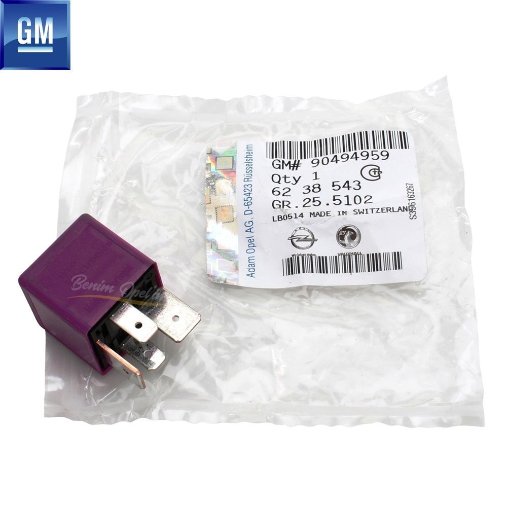 Product Code : 6238543 - Fuel Sprayer Role 4 Plug Opel Astra G, Zafira A, Omega B, Vectra B GM Genuine 6238543 - 90494959