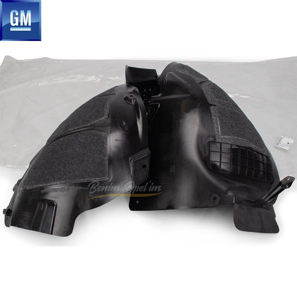 Opel Astra J Felted Left Front Fender Hood GM Original 1101048 - 13354313