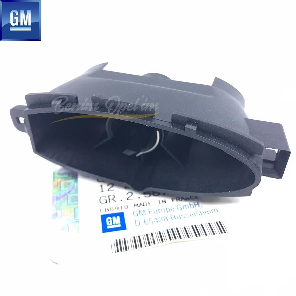 Product Code : 1224202 - 2 Plug Oval Rear Number Plate Lighting Lamp Body Black Opel Vectra B, Astra F, Astra G, Zafira A, Corsa B, Tigra A, Agila A GM Genuine 1224202 - 90511732