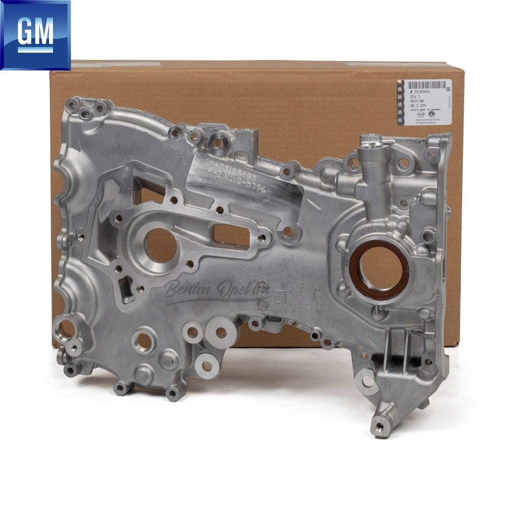 Product Code : 5638113 - Oil Pump Housing 1.0/1.2/1.4 (Shw) Opel Astra G, Zafira A, Astra H, Corsa C D, Meriva A, Tigra B, Agila A GM Genuine 5638113 - 93183493