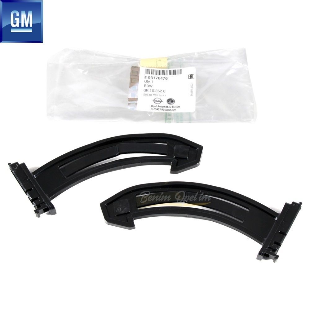 Product Code : 5114275 - Opel Astra G, Zafira A Torpedo Foot Kit Black GM Genuine 5114275 - 93176476