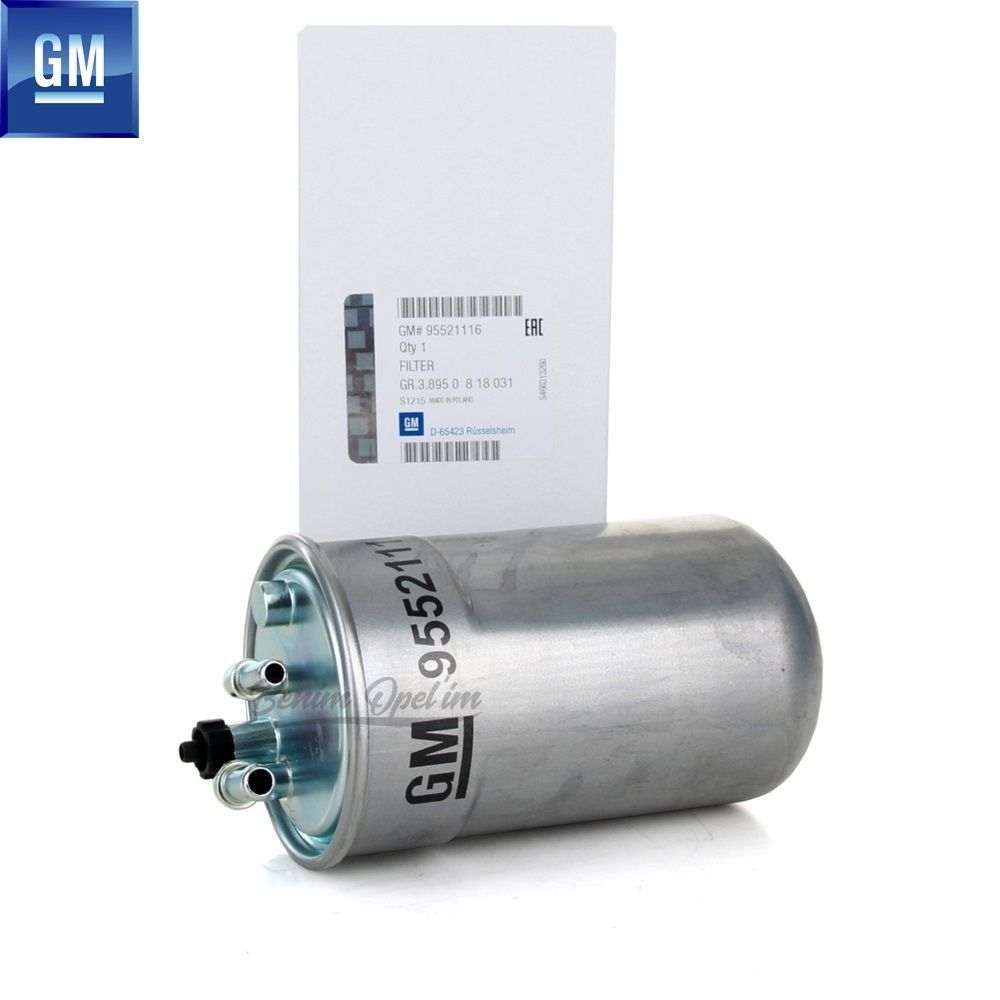 Opel Corsa D, Corsa E Diesel Oil Filter Z13DTJ, A13DTC, B13Dte (1.3 Diesel) GM Genuine 813070 - 93196533