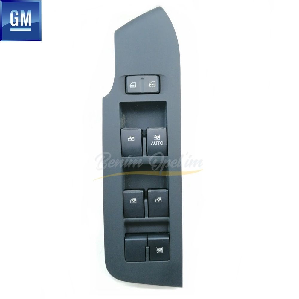 Product Code : 96628654 - Chevrolet Captiva C100 Right Hand Drive Complete Right Front Door Window Switch Smoked (Pf) GM Genuine 96628654