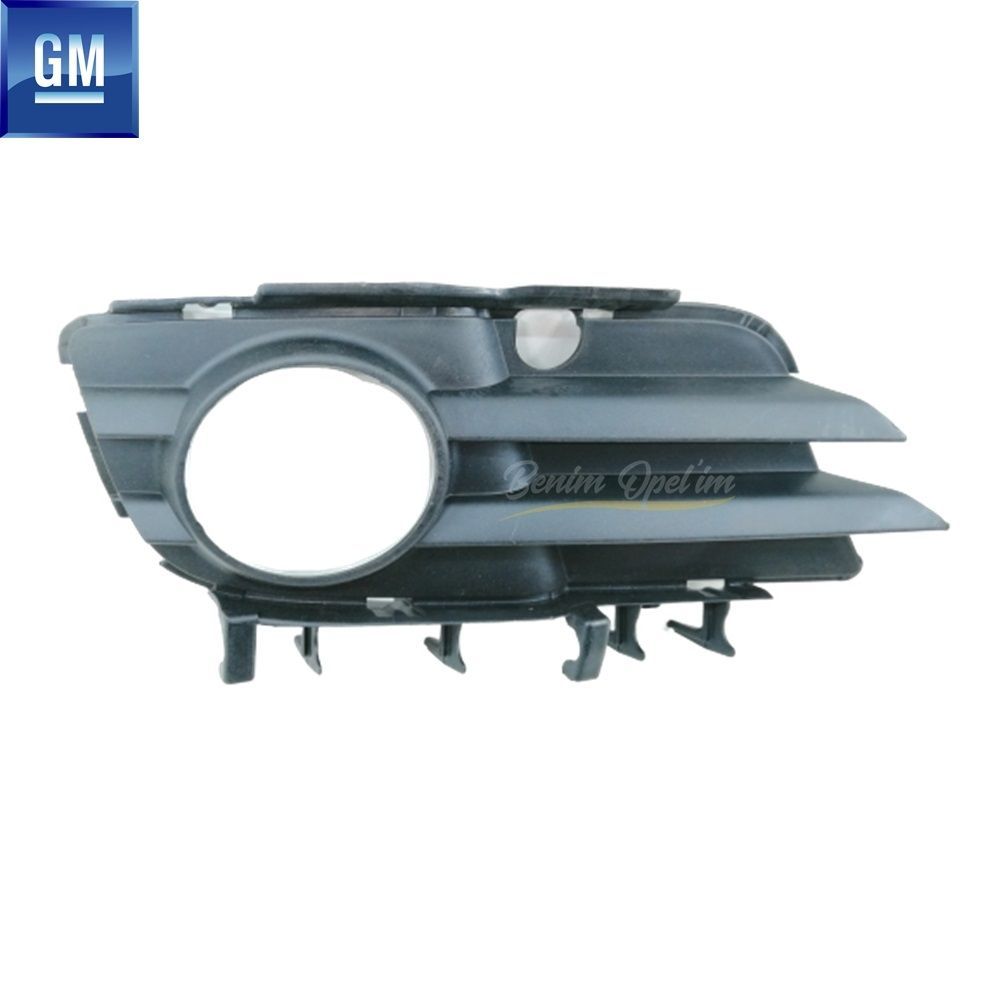 Product Code : 1400690 - Opel Vectra C Foggy Front Bumper Right Fog Headlamp Cover Black GM Original 1400690 - 13115109