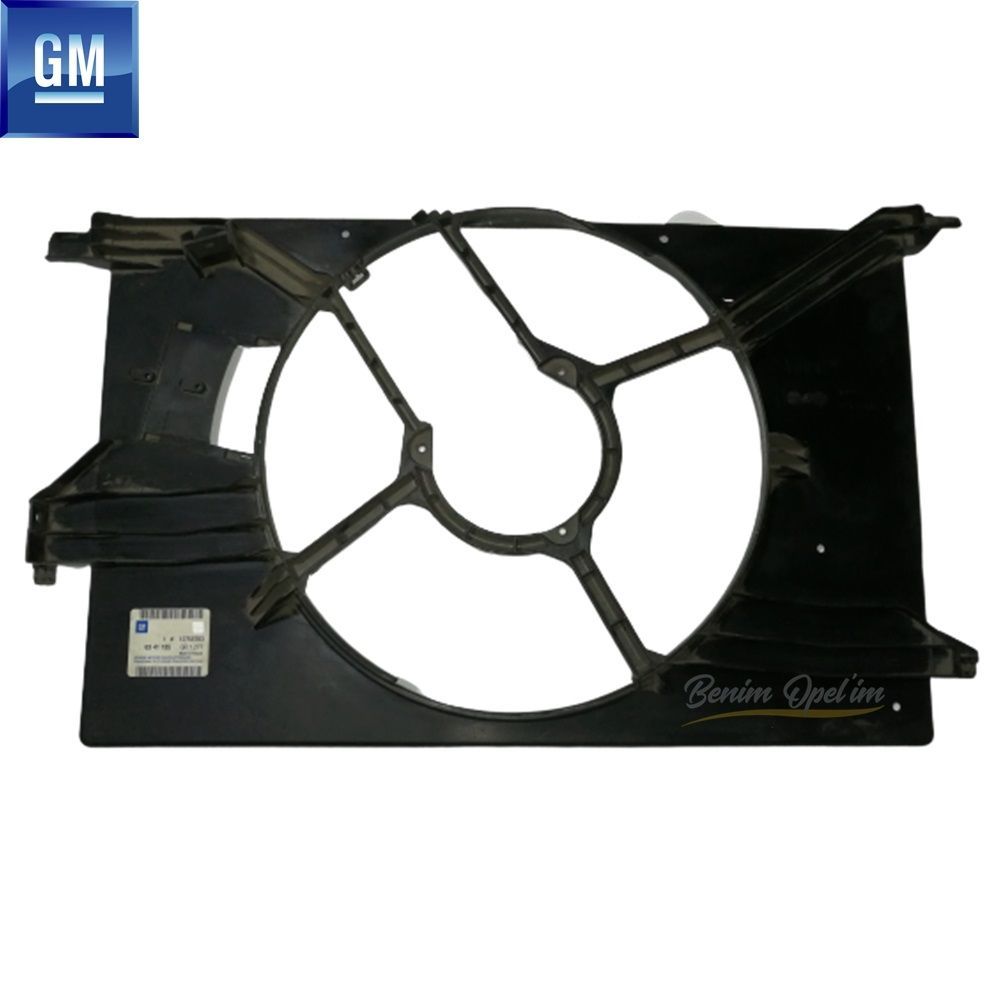 Opel Signum, Vectra C Single Fan Radiator Hood GM Original 6341185 - 12755783