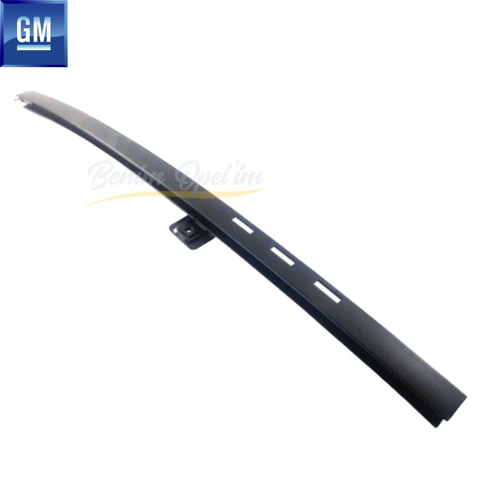 Opel Astra H Hatchback Right Rear Fixed Corner Window Rail GM Genuine 5148624 - 24468343