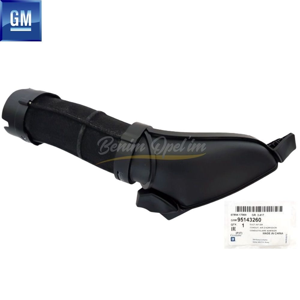 Product Code : 834887 - Opel Mokka, Chevrolet Trax Air Filter Inlet Pipe GM Genuine 834887 - 13484480