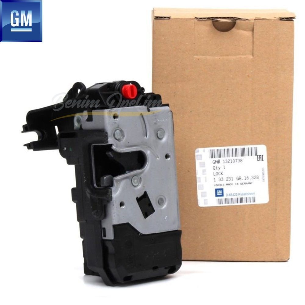 Product Code : 133231 - Opel Astra H, Zafira B Complete Left Rear Door Lock (Pu, Ga) GM Genuine 133231 - 13210738