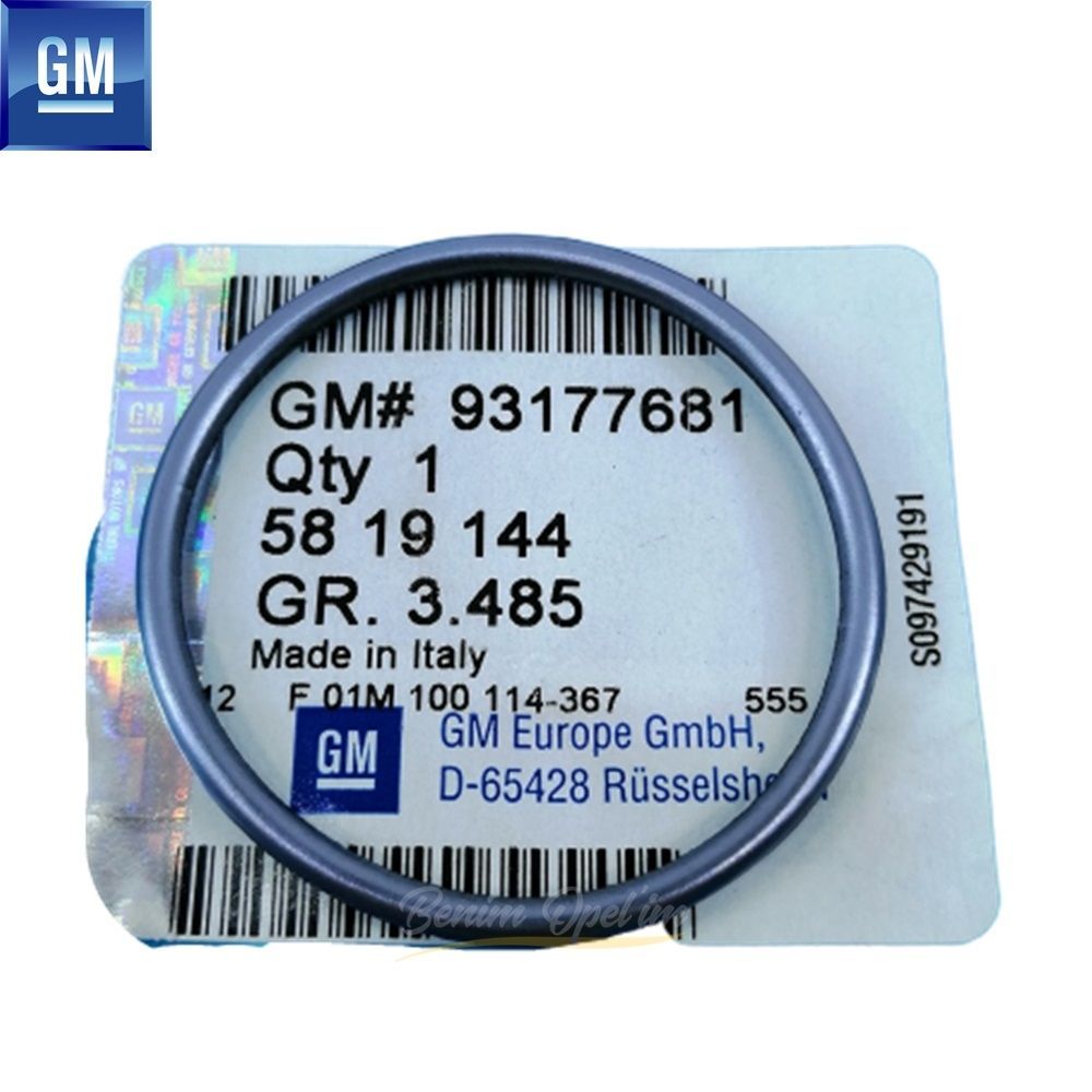 Product Code : 5819144 - Fuel Spray Pump Oringi 1.3 Aveo T300, Astra H J, Combo D, Corsa C D E, Meriva A B, Tigra B GM Genuine 5819144 - 93177681