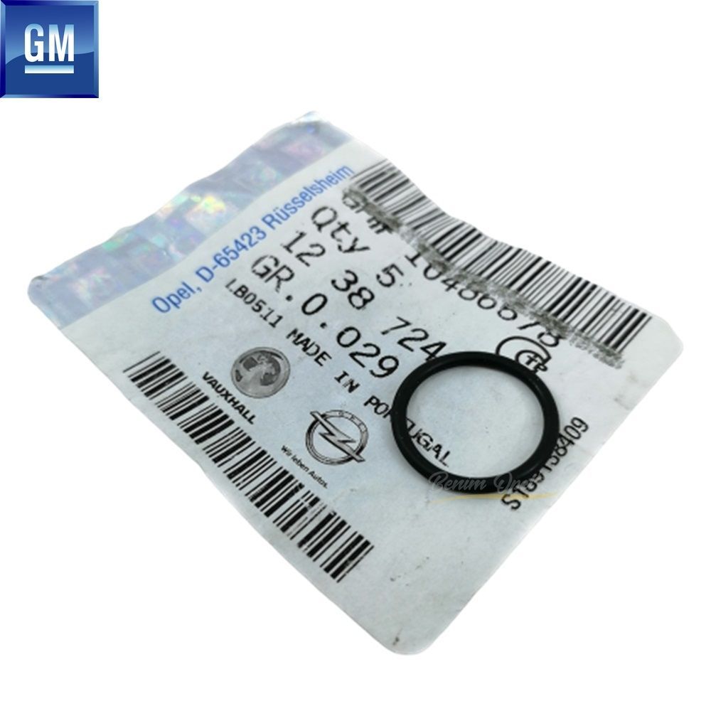 Crank Speed Sensor Sealing Gasket 1.4/1.6 Opel Astra G H, Corsa C, Meriva A, Vectra C, Zafira A B GM Genuine 1238724 - 10486678