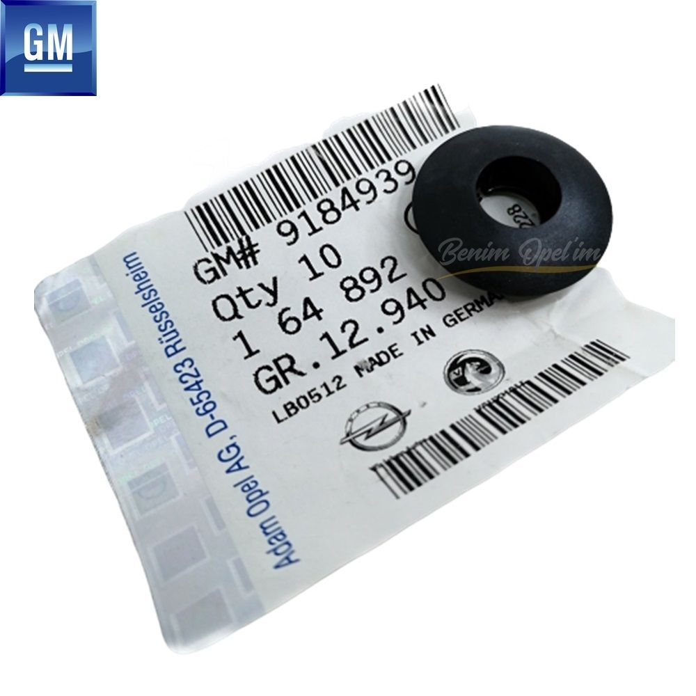 Product Code : 164892 - Opel Corsa C Side Starter Bottom Plug Black GM Original 164892 - 9184939