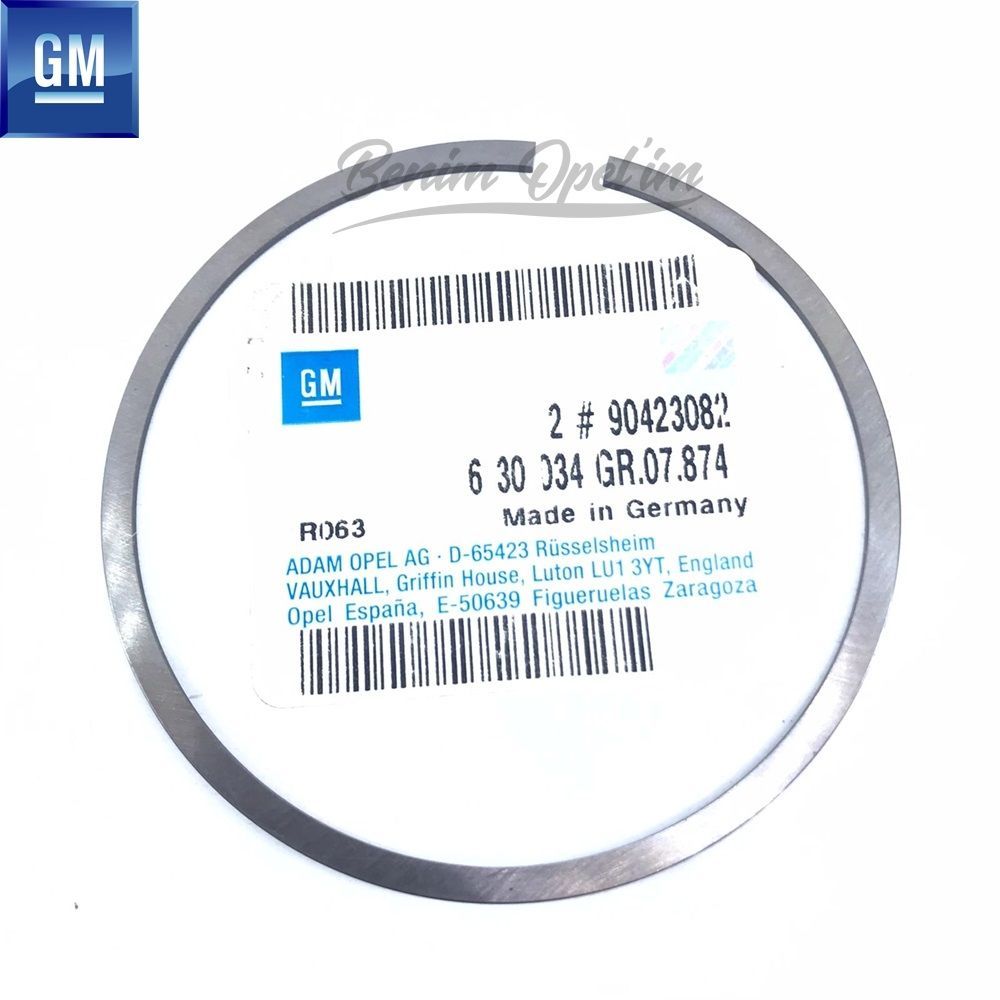 Upper Piston Ring Std. 85.945mm, 86.025mm 2.0/2.2/3.0 Opel Astra F G, Zafira A, Calibra, Frontera A B, Omega B, Vectra A B GM Genuine 630034 - 90423082