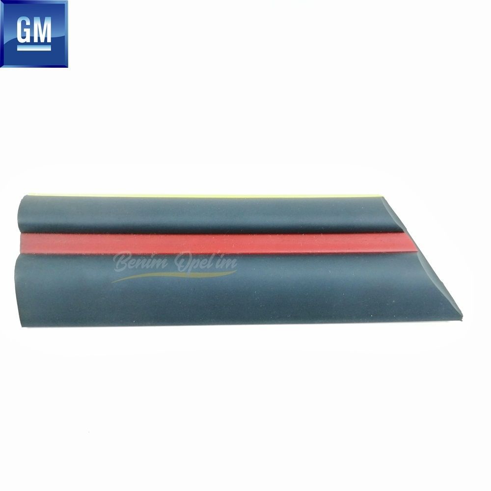 Opel Astra F Left Front Fender Tape Smoked GM Original 1103127 with Red Stripe - 90510313