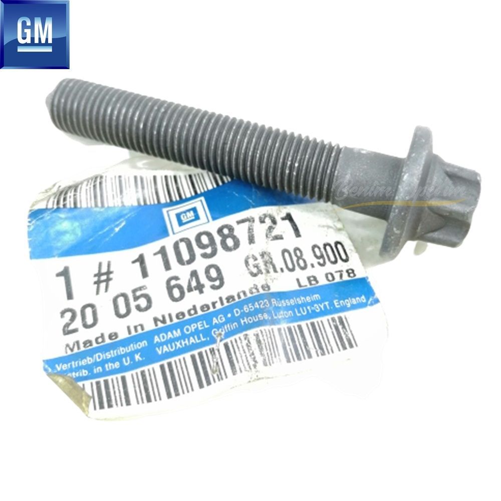 Product Code : 2005649 - Rear Shock Absorber Torx Screw M12X1.5X75 Opel Astra G, Zafira A, Astra H, Corsa C, Meriva A, Zafira B GM Genuine 2005649 - 11098721