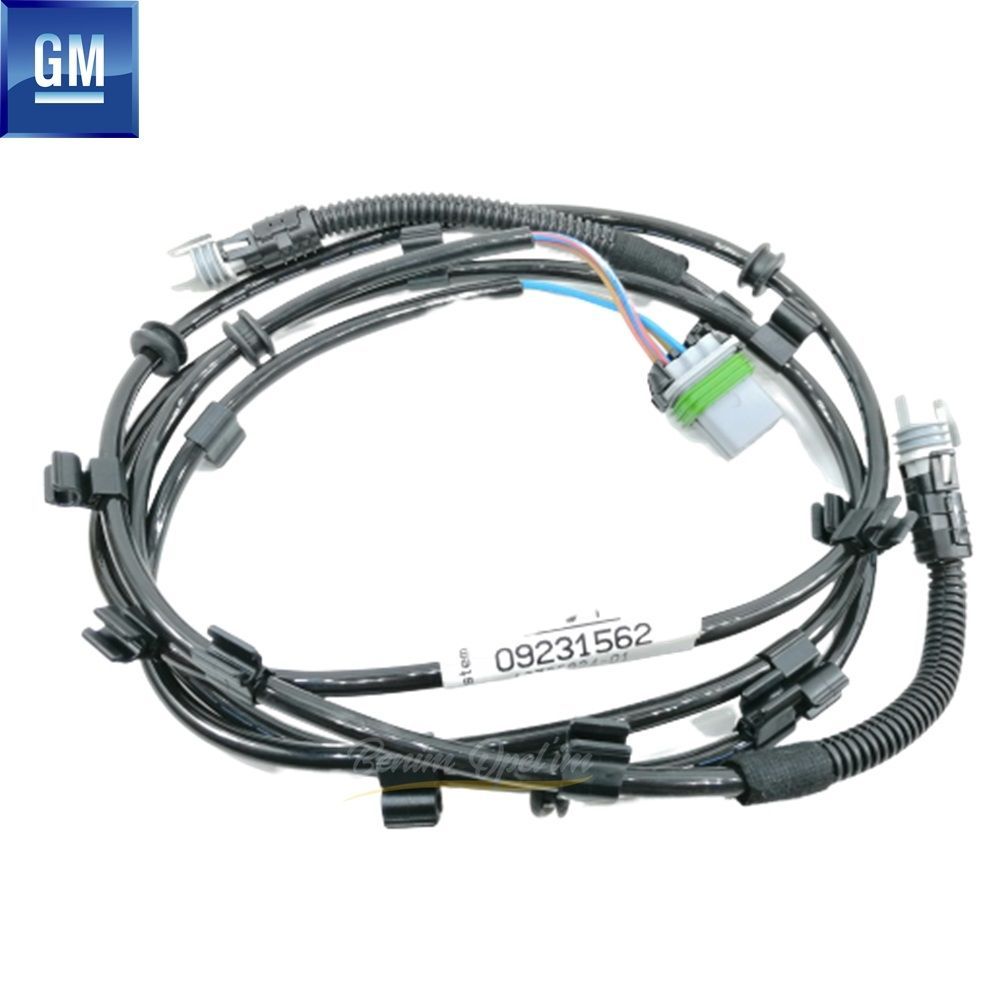 Opel Corsa C Complete Rear Abs Sensor Wiring Harness (K9T) GM Original 6290953 - 9231562