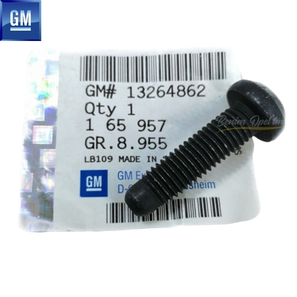 Product Code : 165957 - Front Seat Slide Bolt M10X1.5 Opel Corsa E, Crossland X, Meriva B, Zafira C GM Genuine 165957 - 13264862