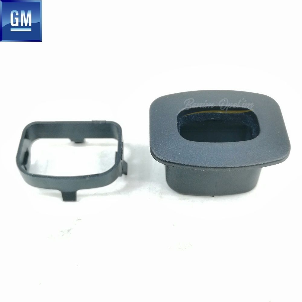 Opel Astra G, Zafira A Lock Button Bezel Smoked GM Genuine 136289 - 9192730