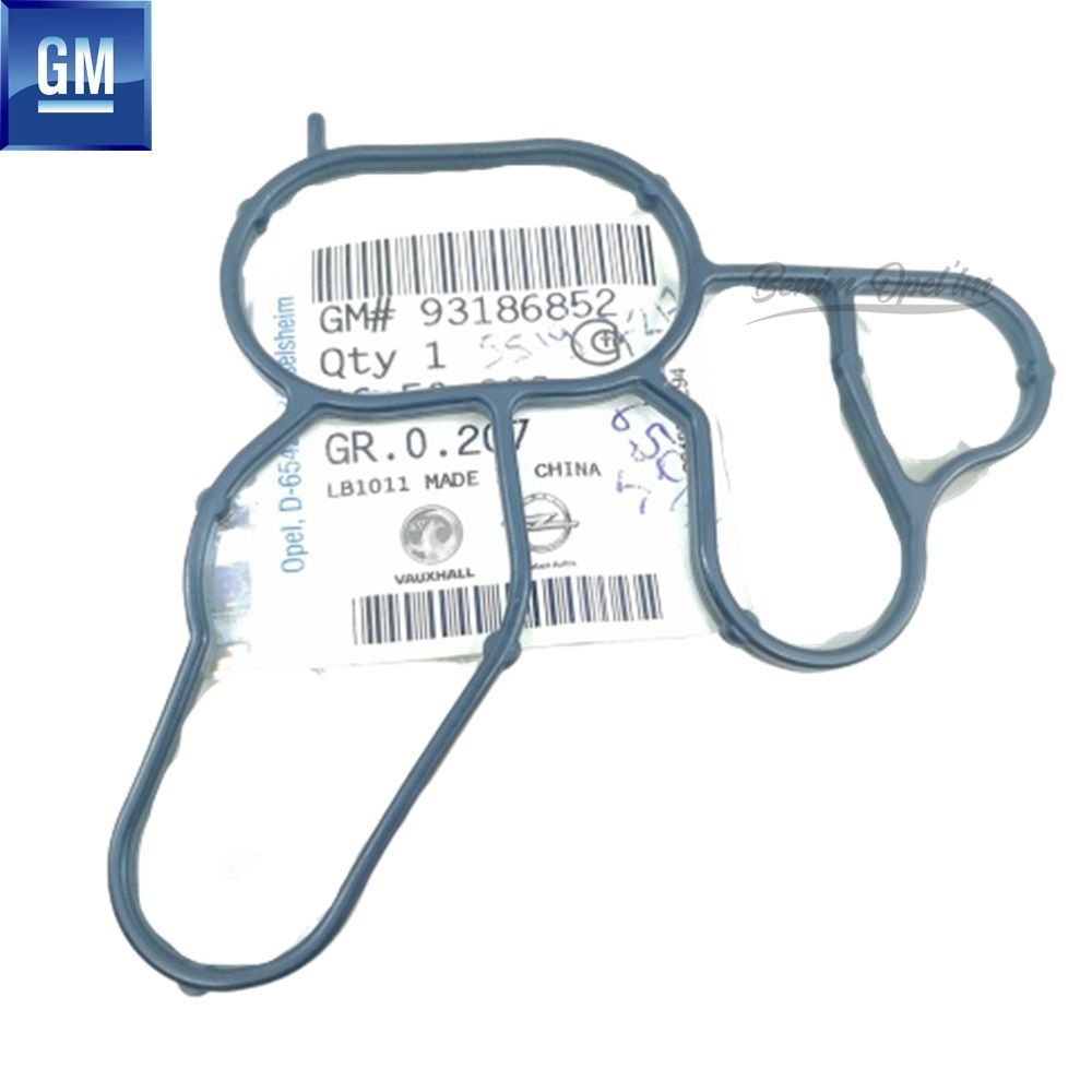 Product Code : 650180 - Oil Fitting Cooler Gasket 1.3 Diesel Chevrolet Aveo, Opel Astra H J, Combo C D, Corsa C D, Meriva A B, Tigra B GM Genuine 650180 - 55238300