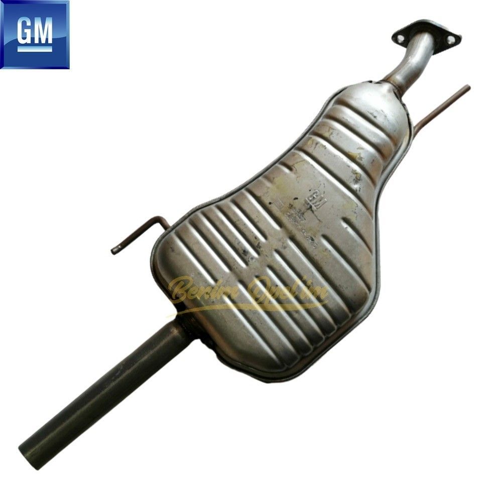 Opel Astra G, Zafira A Complete Muffled Exhaust Tail Pipe 1.4/1.6 GM Original 5854555 - 93193073