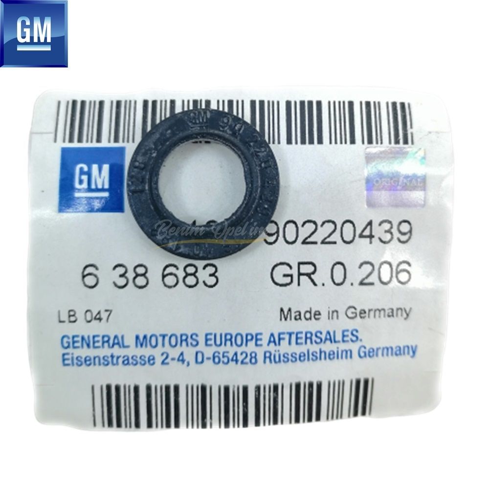 Timing Belt Rear Cover Grommet 1.6/1.7/1.8/2.0 Opel Astra F, Calibra, Frontera A, Omega A, Vectra A GM Genuine 638683 - 90220439