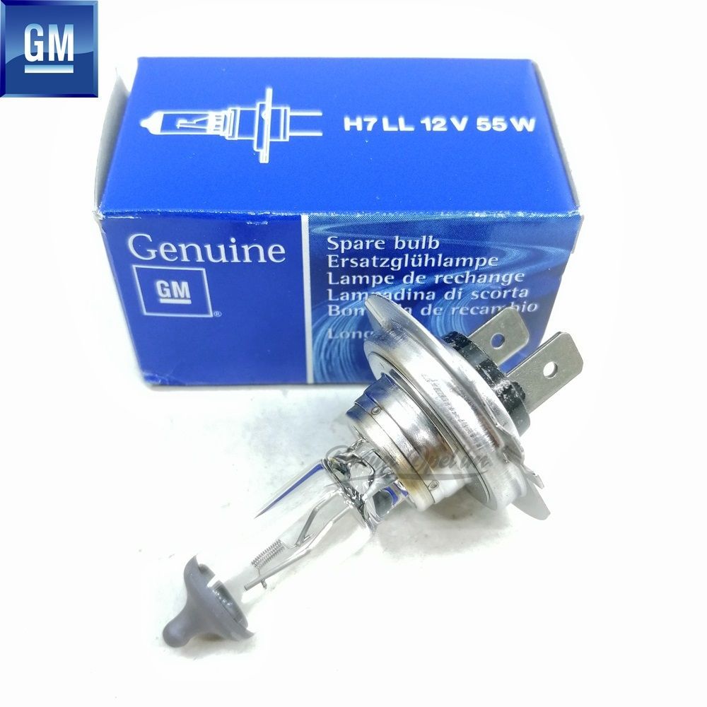 Product Code : 2098573 - Dipped Headlight Bulb 12V55W H7 Opel Astra K, Corsa E, Insignia B, Mokka, Mokka X, Zafira C GM Genuine 2098573 - 93169007 - 93169007