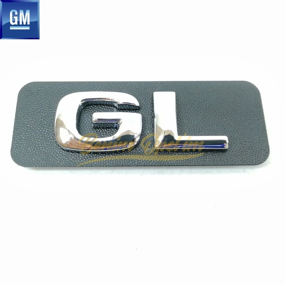 Product Code : 172772 - Opel Vectra B Front Door Moulding GL Lettering Chrome GM Genuine 172772 - 90512651