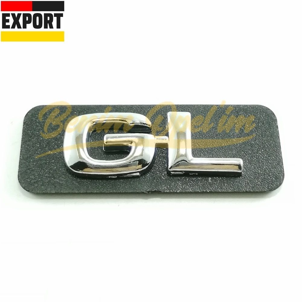 Product Code : 172772E - Opel Vectra B Front Door Moulding GL Lettering Chrome 1st Class Quality 172772