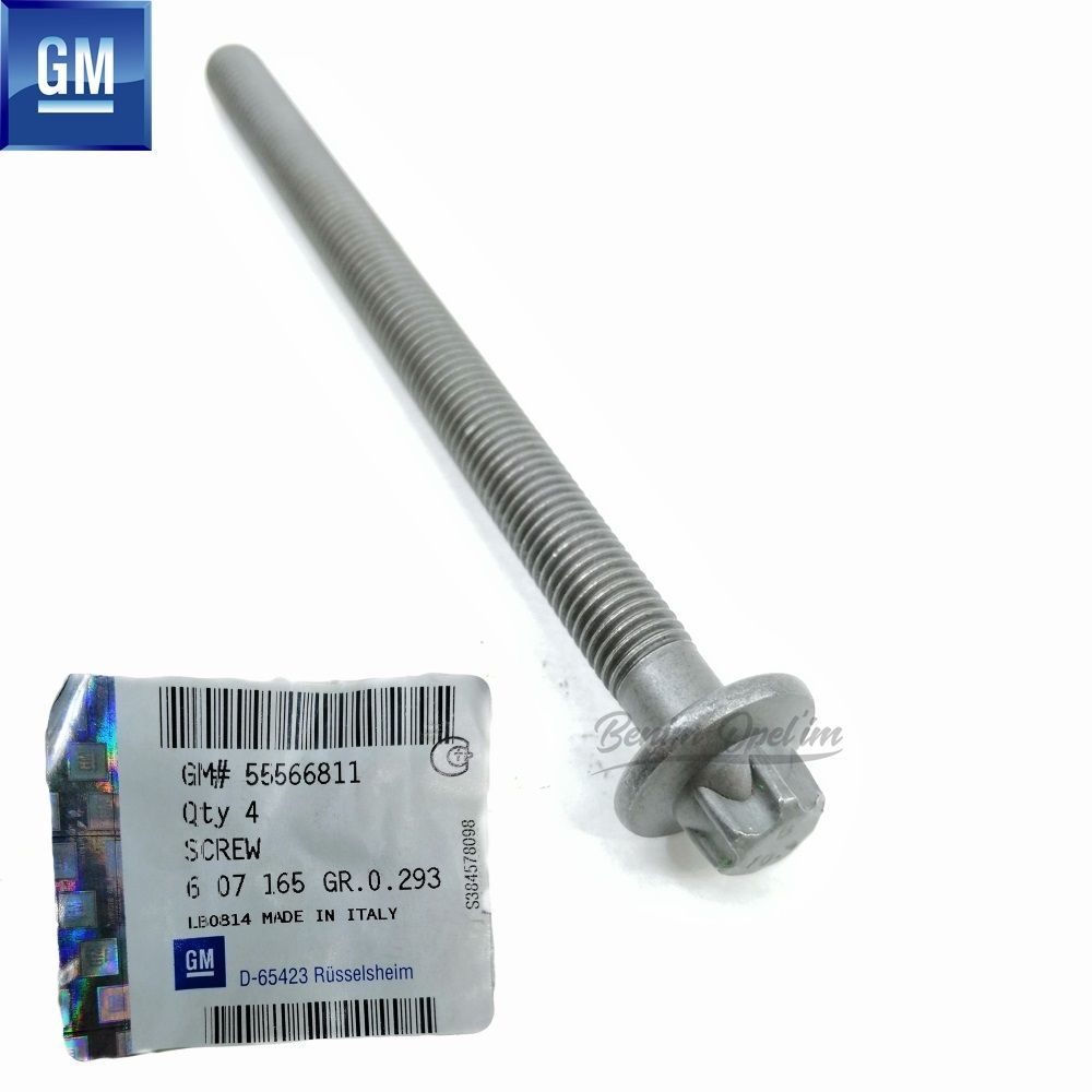 Product Code : 607165 - Opel, Chevrolet 12 Thread Cylinder Head Bolt M9X1.25X121mm GM Genuine 607165 - 55566811